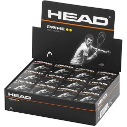 Caja de pelotas Head (Dos puntos amarillos)