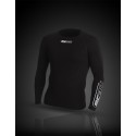 ec3d Playera de compresion con mangas largas (negra)