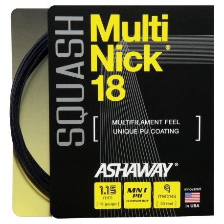 Cuerda Ashaway Multinick 18 (Negra)