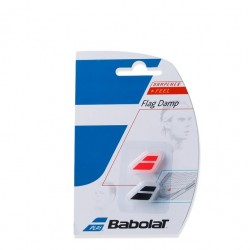 Babolat Antivibrador Flag Damp (Negro/Rojo) X2